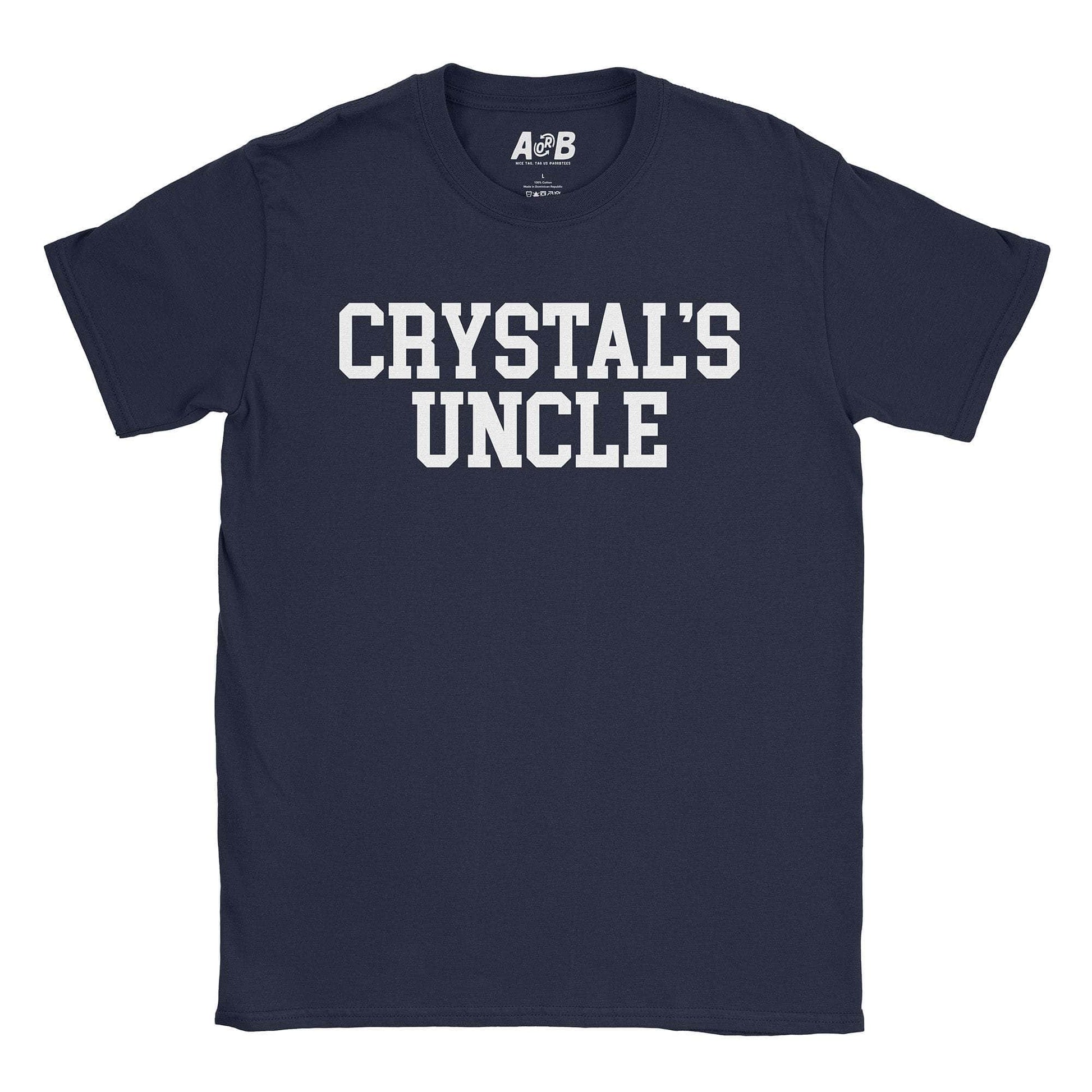 A-or-B-Tees T-Shirt Navy / S Crystal's Uncle T-Shirt
