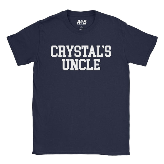 A-or-B-Tees T-Shirt Navy / S Crystal's Uncle T-Shirt