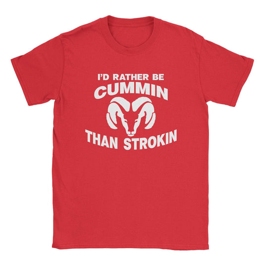 A-or-B-Tees T-Shirt Red / S Cummin T-Shirt