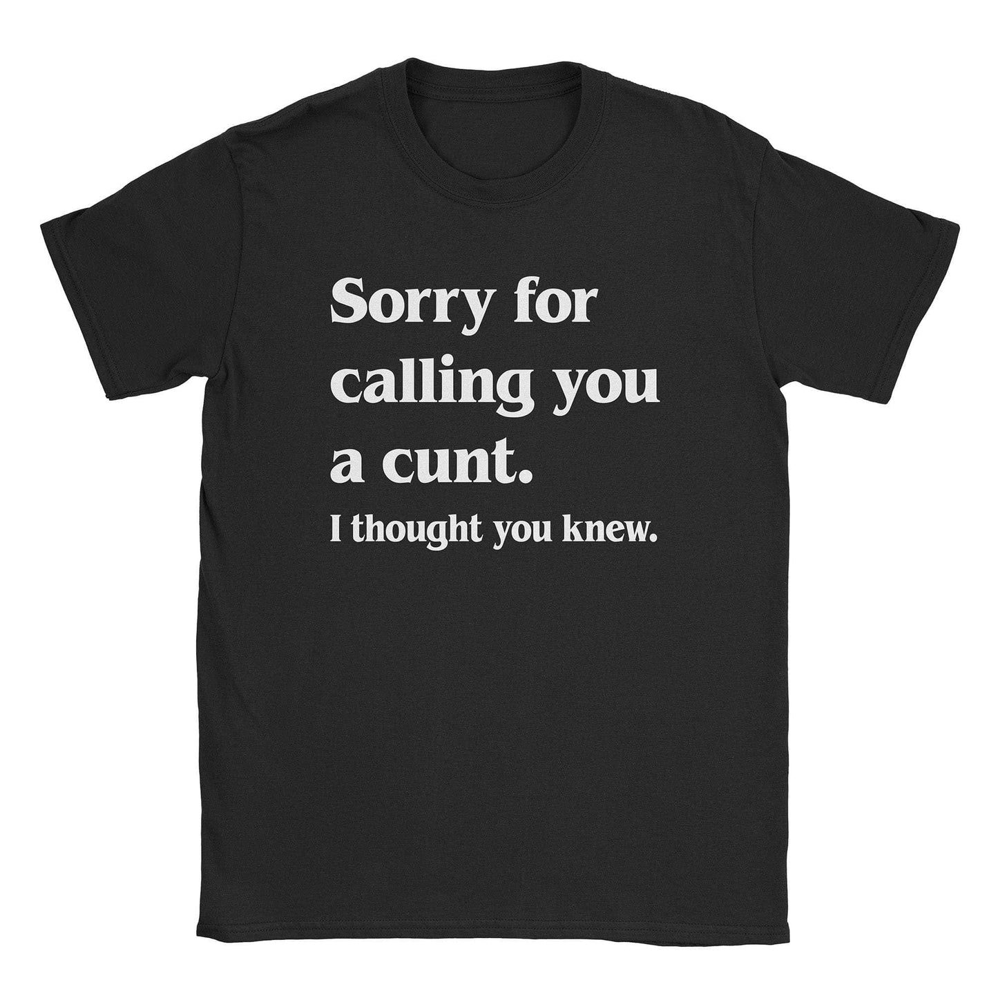A-or-B-Tees T-Shirt Black / S Cunt T-Shirt