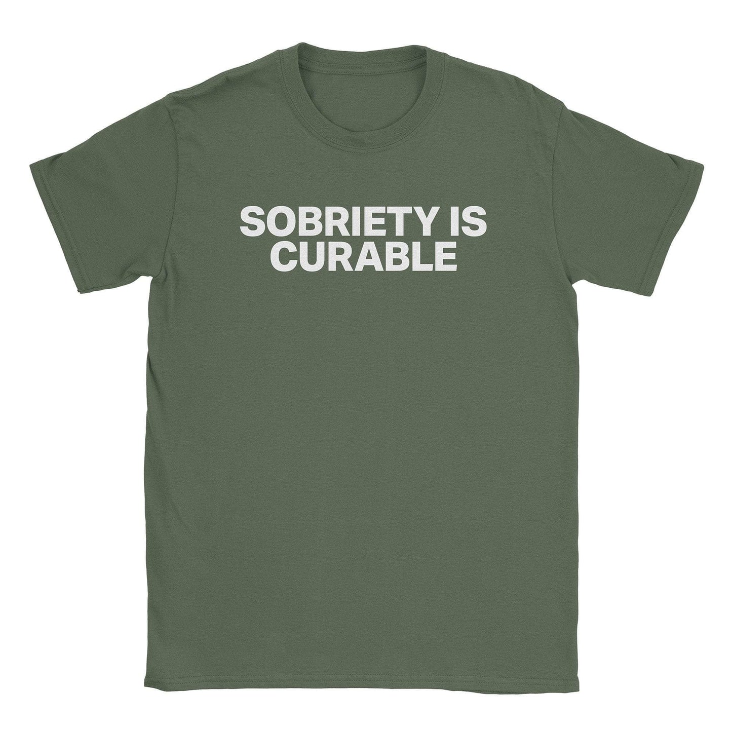 A-or-B-Tees T-Shirt Military Green / S Cure Me T-Shirt