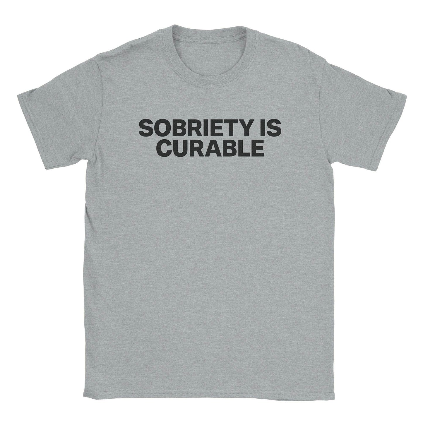 A-or-B-Tees T-Shirt Sport Grey / S Cure Me T-Shirt
