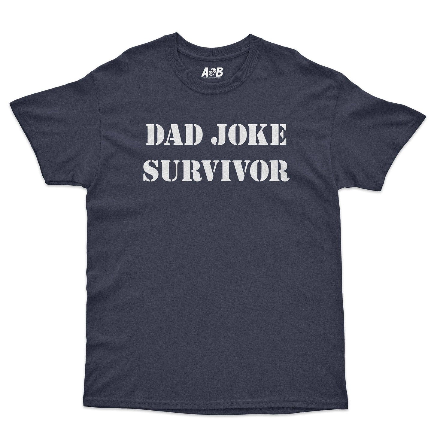 A-or-B-Tees T-Shirt Navy / S Dad Joke T-Shirt