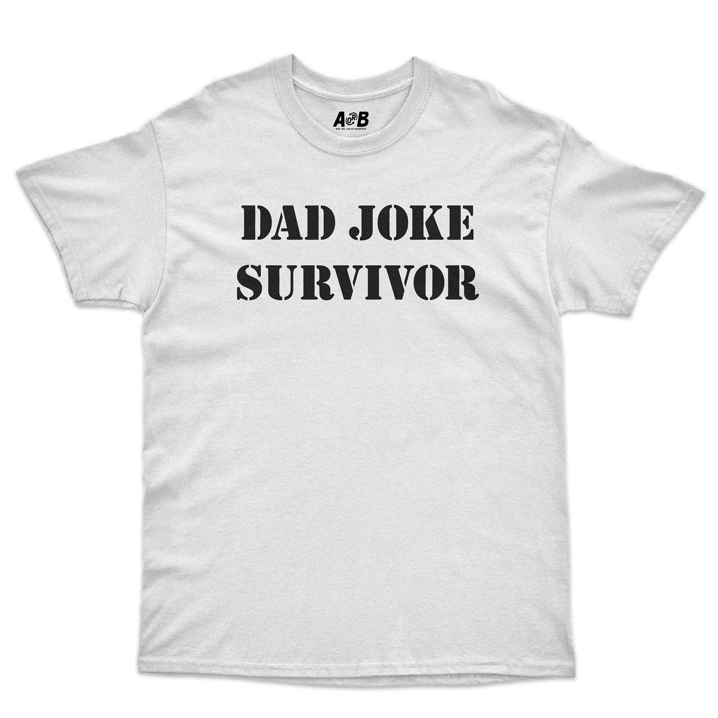 A-or-B-Tees T-Shirt White / S Dad Joke T-Shirt