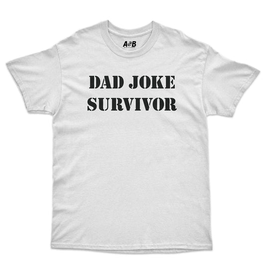 A-or-B-Tees T-Shirt White / S Dad Joke T-Shirt