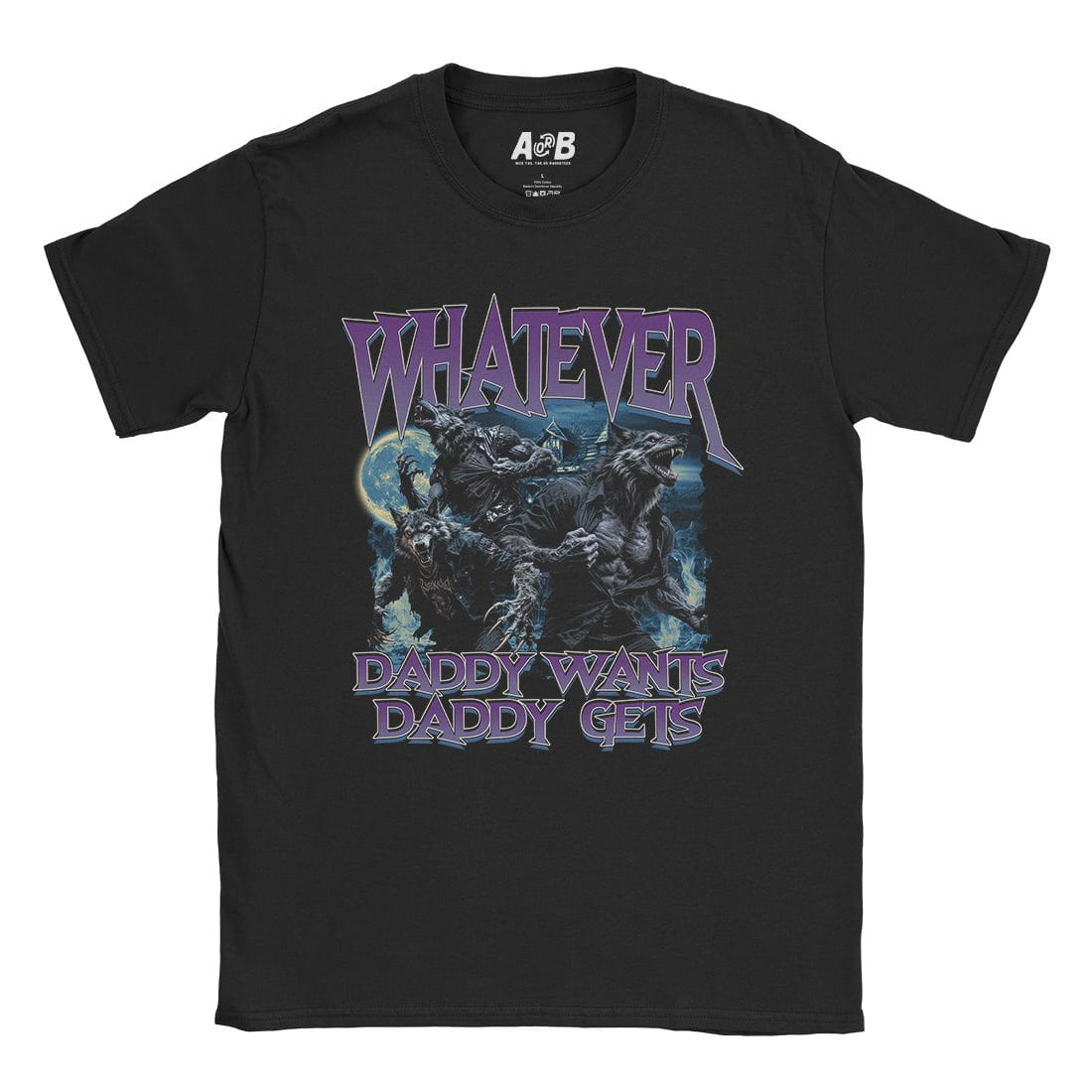A-or-B-Tees T-Shirt Black / S Daddy T-Shirt