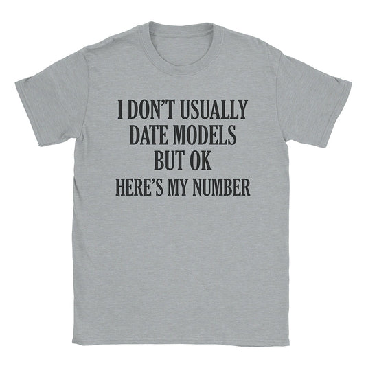 A-or-B-Tees T-Shirt Sport Grey / S Date Models T-Shirt