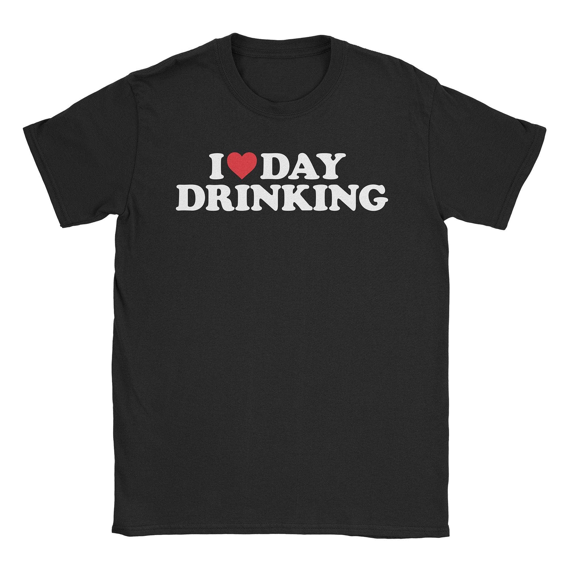 A-or-B-Tees T-Shirt Black / S Day Drinking T-Shirt