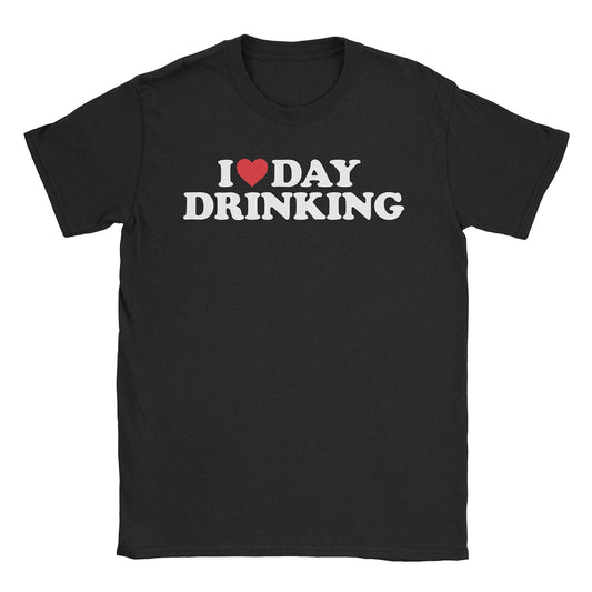 A-or-B-Tees T-Shirt Black / S Day Drinking T-Shirt