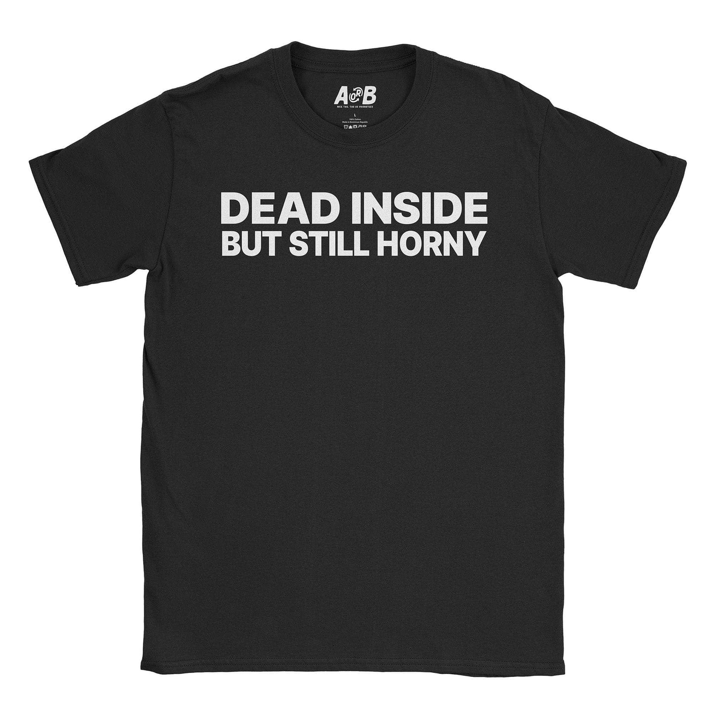 A-or-B-Tees T-Shirt Black / S Dead Inside T-Shirt