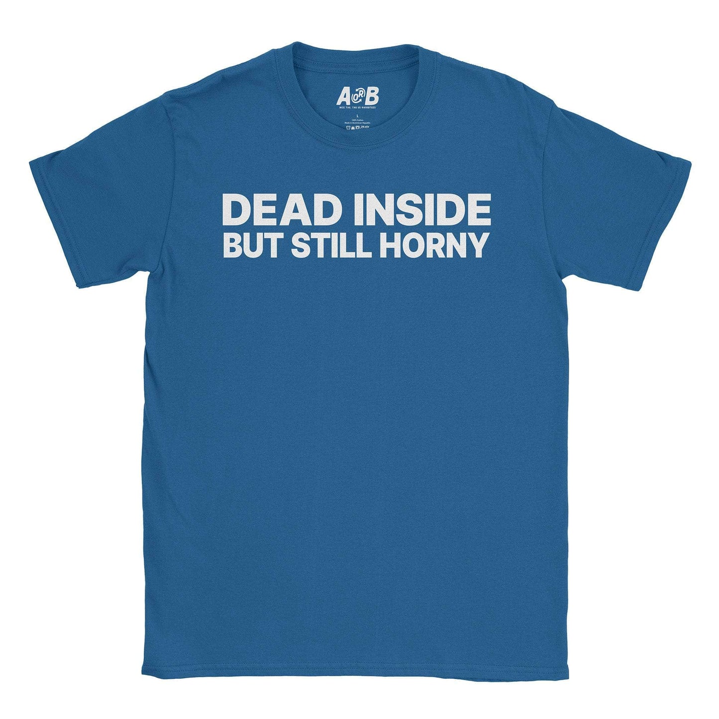 A-or-B-Tees T-Shirt Royal / S Dead Inside T-Shirt