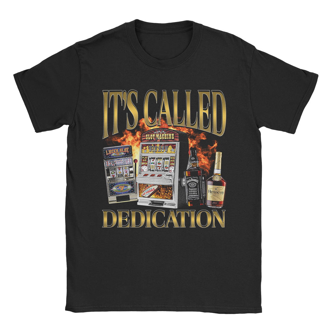 A-or-B-Tees T-Shirt Black / S Dedication T-Shirt