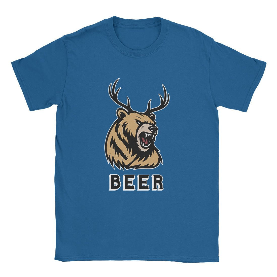 A-or-B-Tees T-Shirt Royal / S Deer Bear T-Shirt