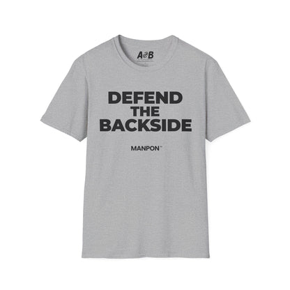 A-or-B-Tees T-Shirt Sport Grey / S Defend The Backside T-Shirt — Funny Graphic Tee Brought To You By MANPON