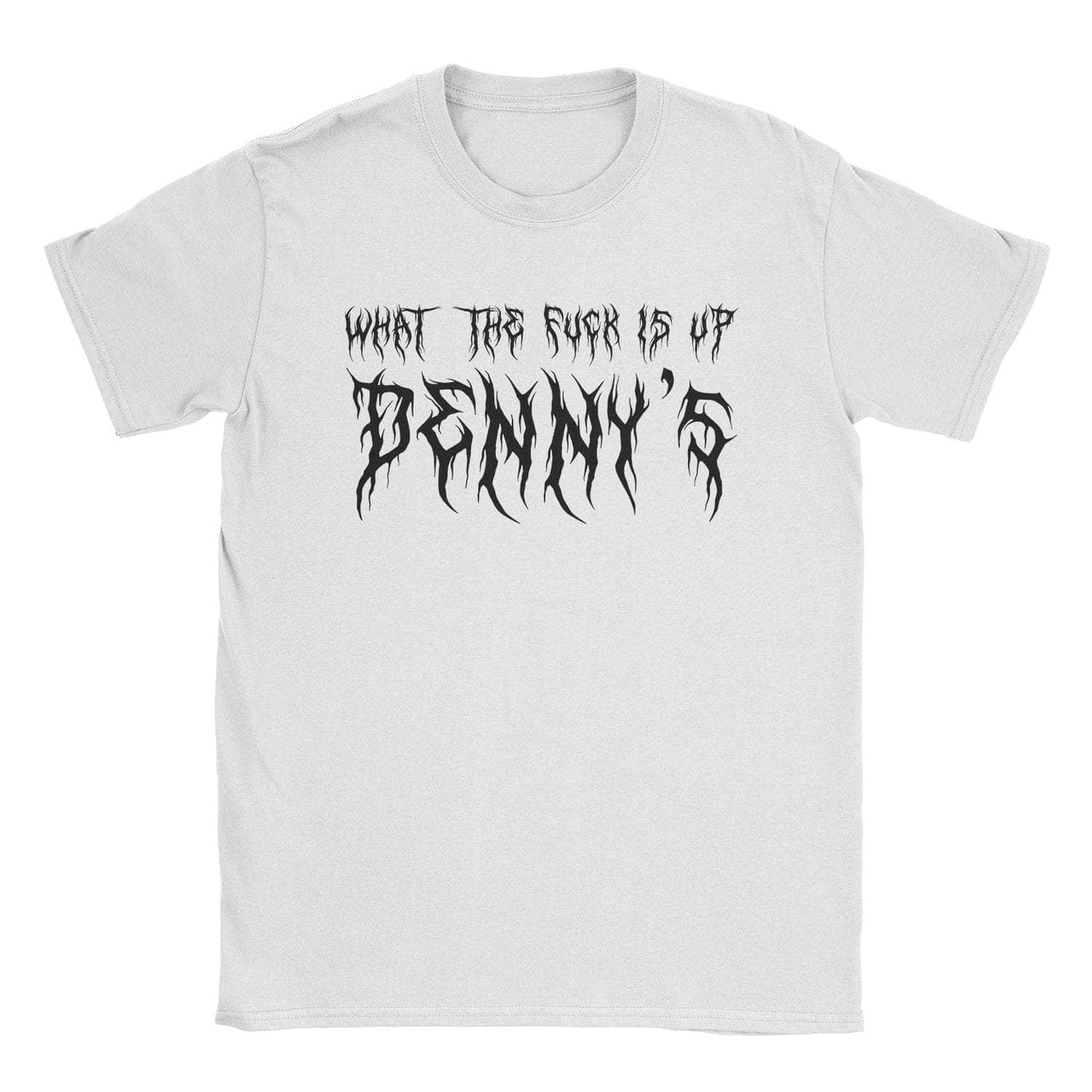 A-or-B-Tees T-Shirt White / S Denny's T-Shirt