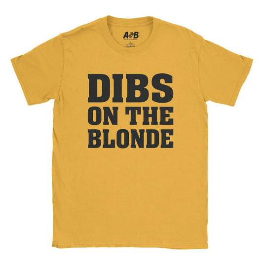 A-or-B-Tees T-Shirt Gold / S Dibs T-Shirt