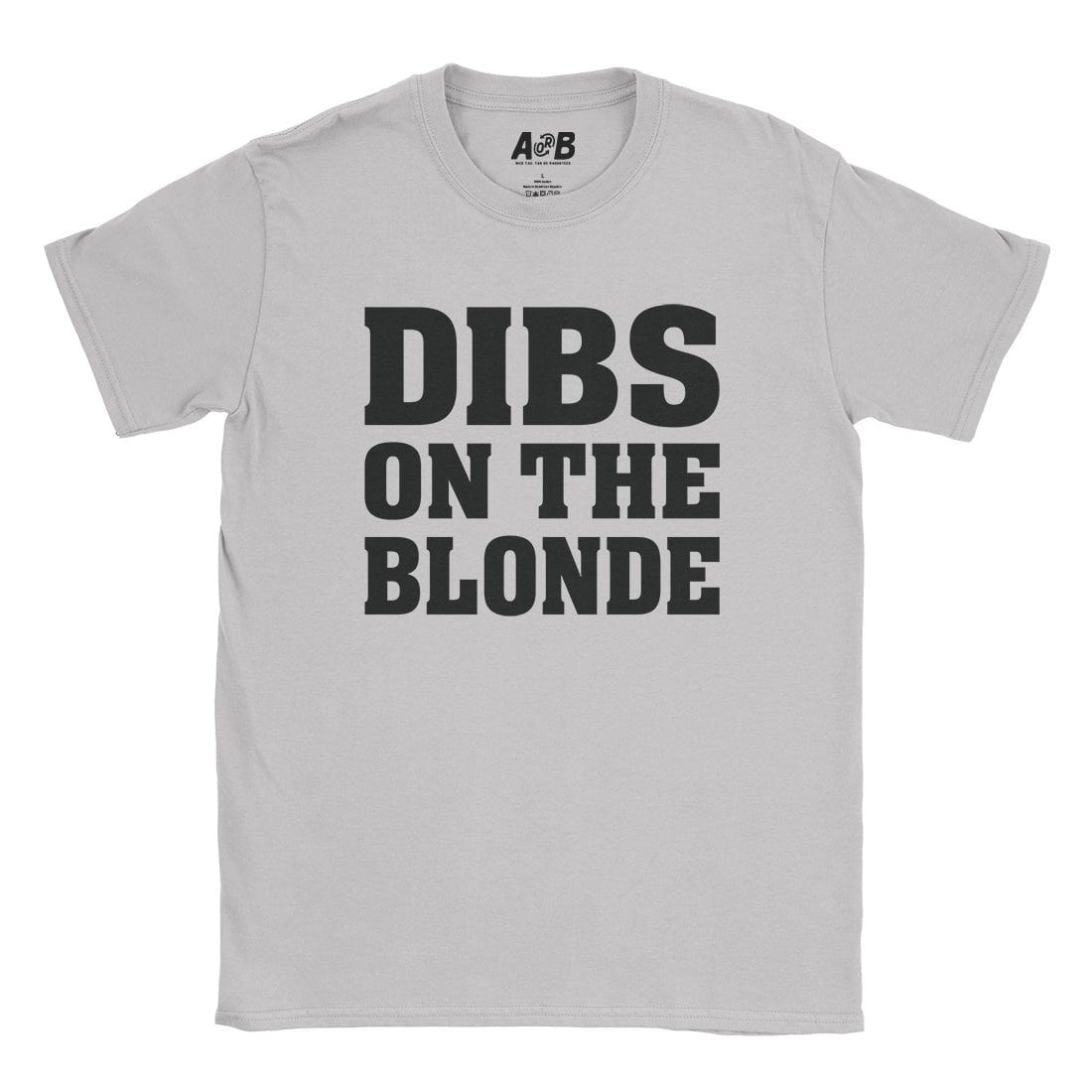 A-or-B-Tees T-Shirt Ice Grey / S Dibs T-Shirt