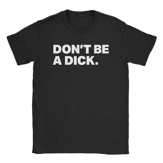 A-or-B-Tees T-Shirt Black / S Dick T-Shirt