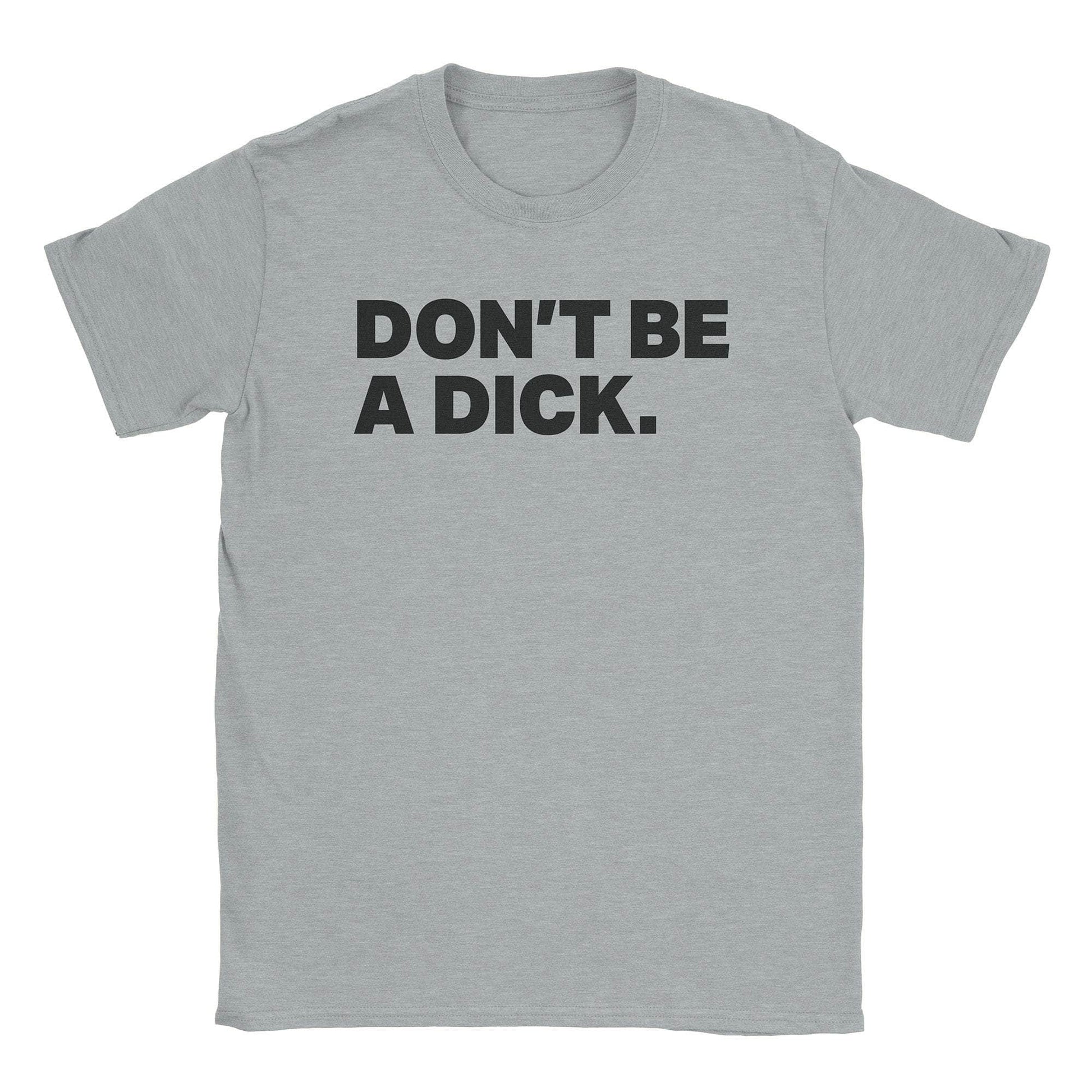 A-or-B-Tees T-Shirt Sport Grey / S Dick T-Shirt