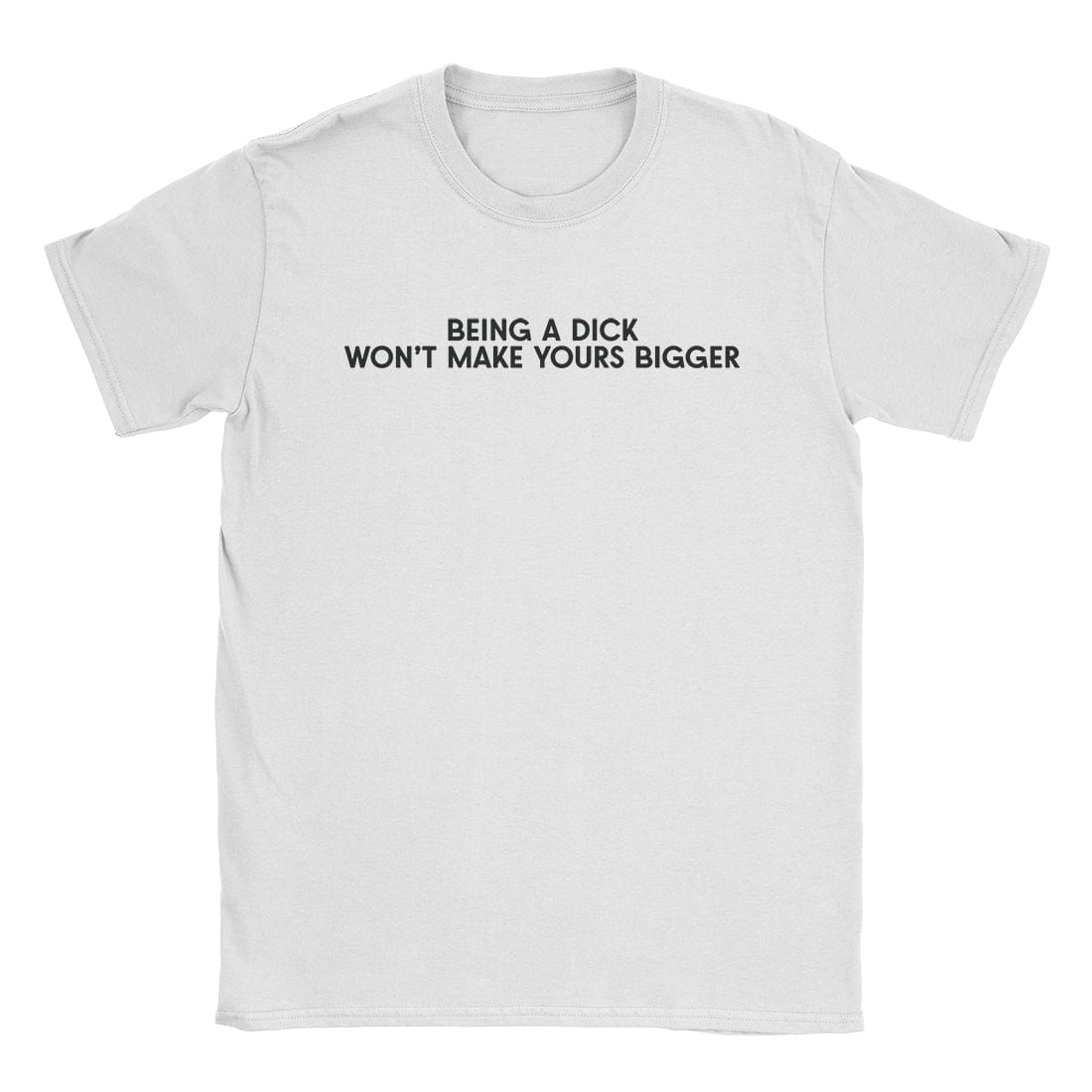 A-or-B-Tees T-Shirt White / S Dick T-Shirt