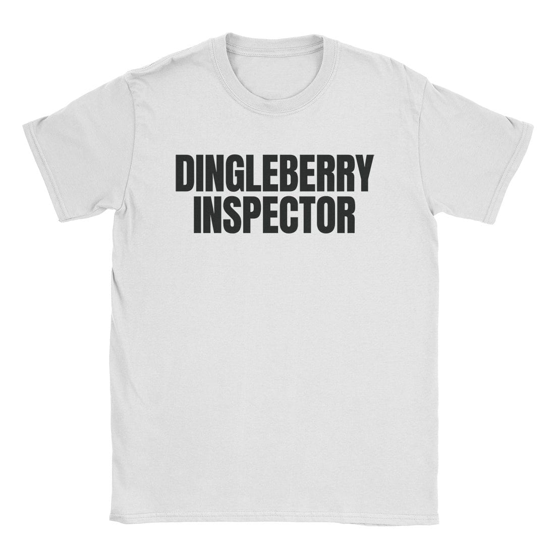 A-or-B-Tees T-Shirt White / S Dingleberry Inspector T-Shirt