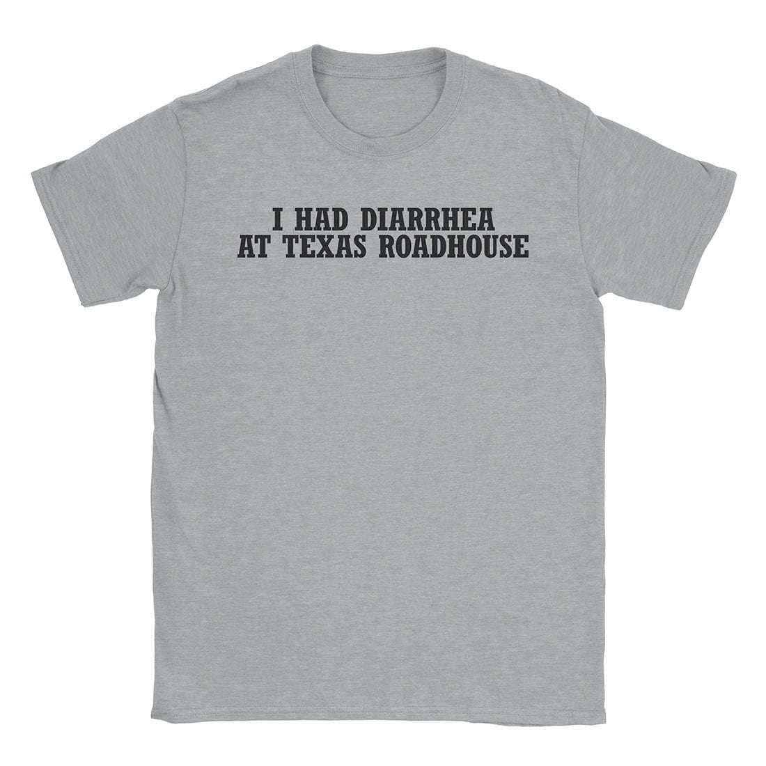 A-or-B-Tees T-Shirt Sport Grey / S Dinner Diarrhea T-Shirt