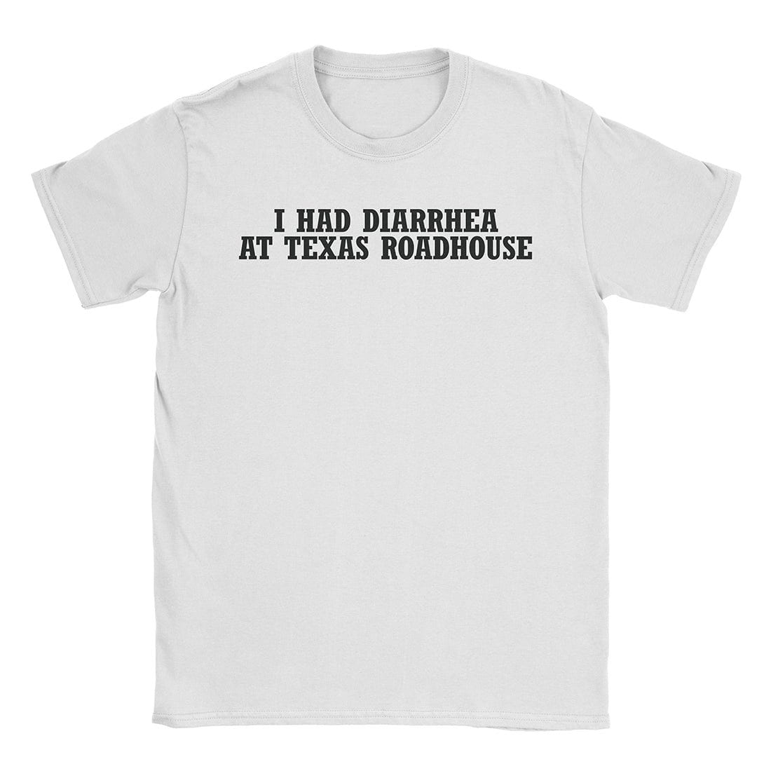 A-or-B-Tees T-Shirt White / S Dinner Diarrhea T-Shirt