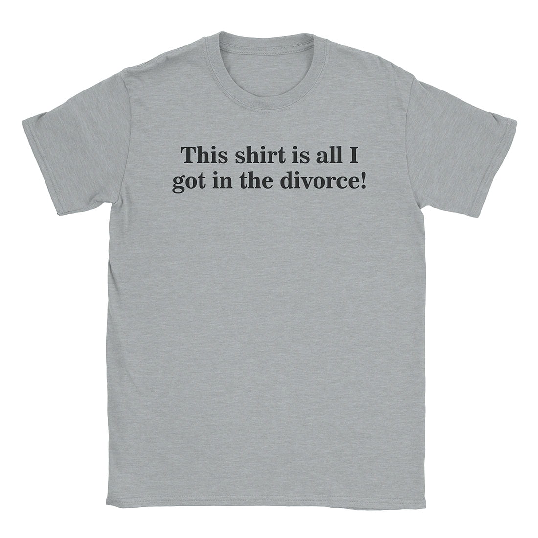 A-or-B-Tees T-Shirt Sport Grey / S Divorce Settlement T-Shirt