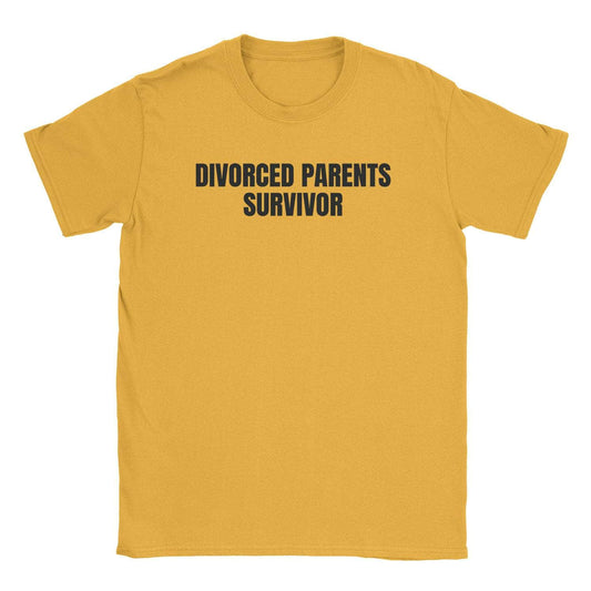 A-or-B-Tees T-Shirt Gold / S Divorce Survivor T-Shirt