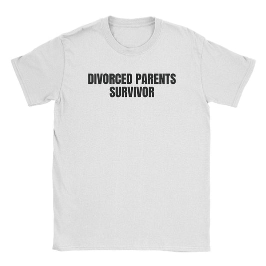 A-or-B-Tees T-Shirt White / S Divorce Survivor T-Shirt