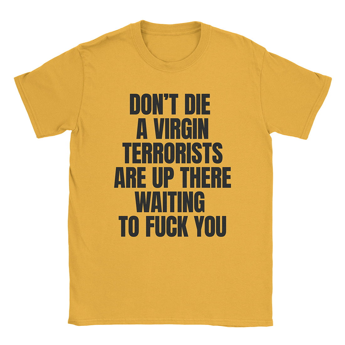 A-or-B-Tees T-Shirt Gold / S Don't Die T-Shirt