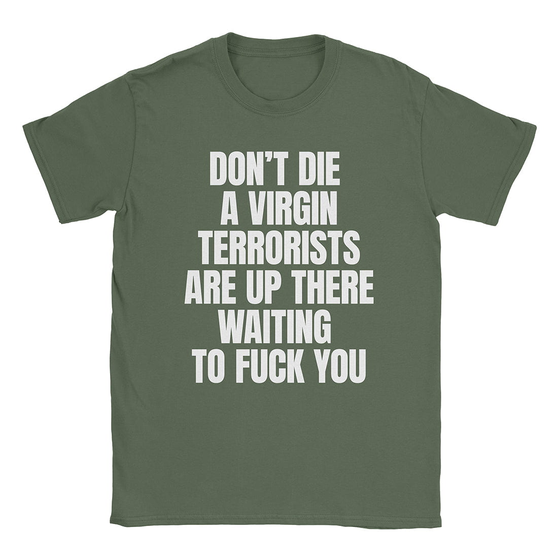 A-or-B-Tees T-Shirt Military Green / S Don't Die T-Shirt