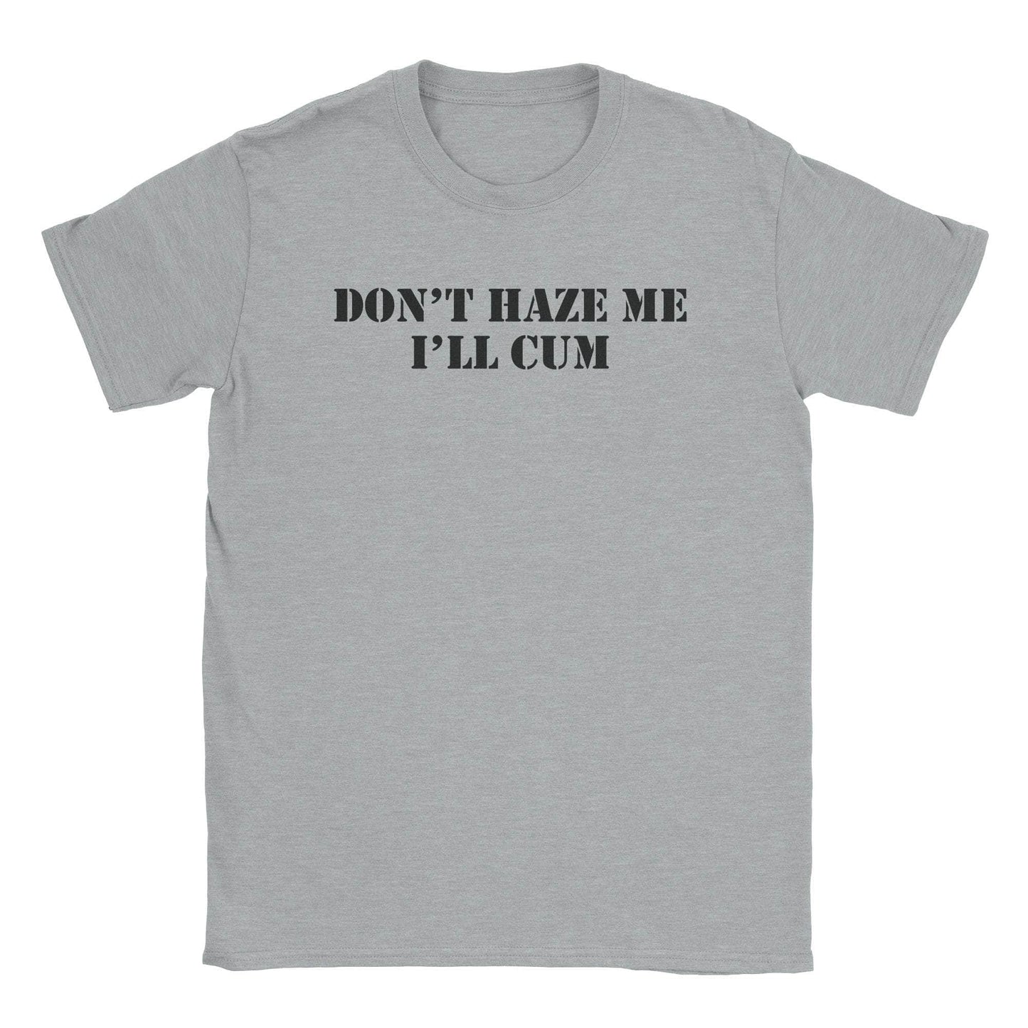 A-or-B-Tees T-Shirt Sport Grey / S Don't Haze Me T-Shirt