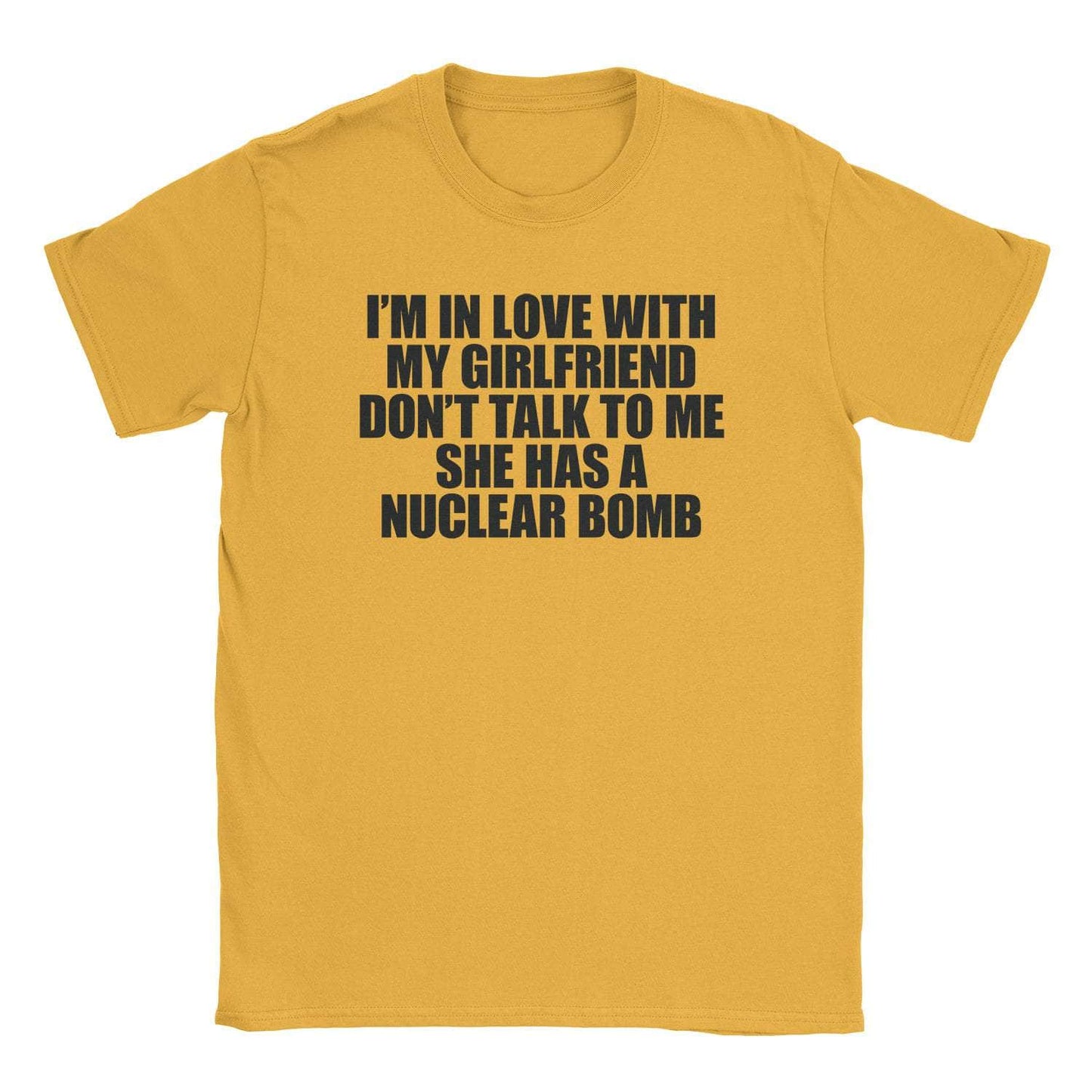 A-or-B-Tees T-Shirt Gold / S Don't Talk To Me T-Shirt
