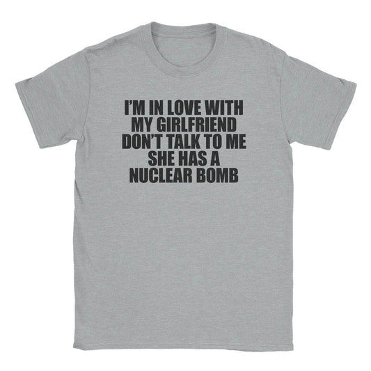 A-or-B-Tees T-Shirt Sport Grey / S Don't Talk To Me T-Shirt