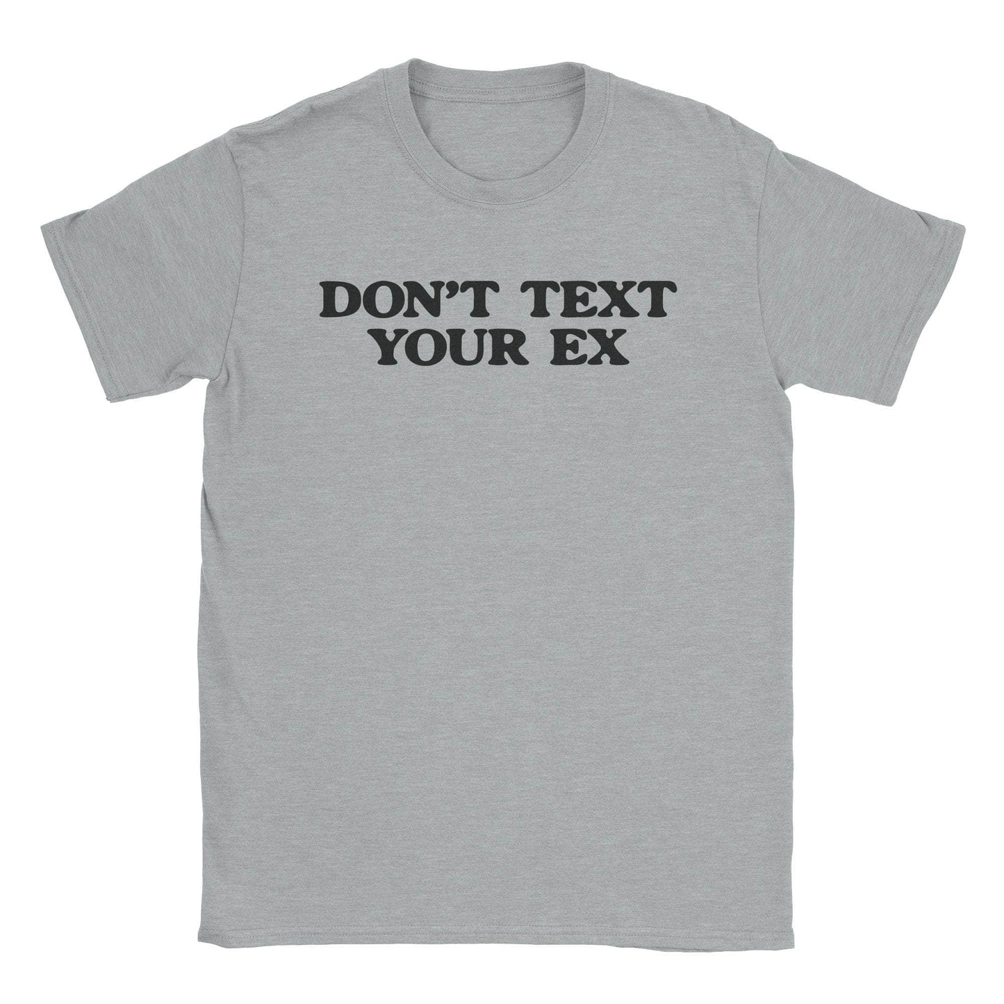 A-or-B-Tees T-Shirt Sport Grey / S Don't Text T-Shirt