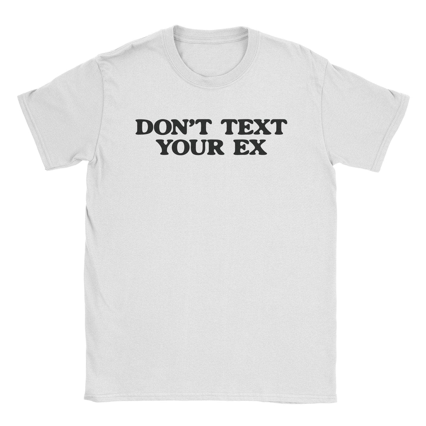 A-or-B-Tees T-Shirt White / S Don't Text T-Shirt