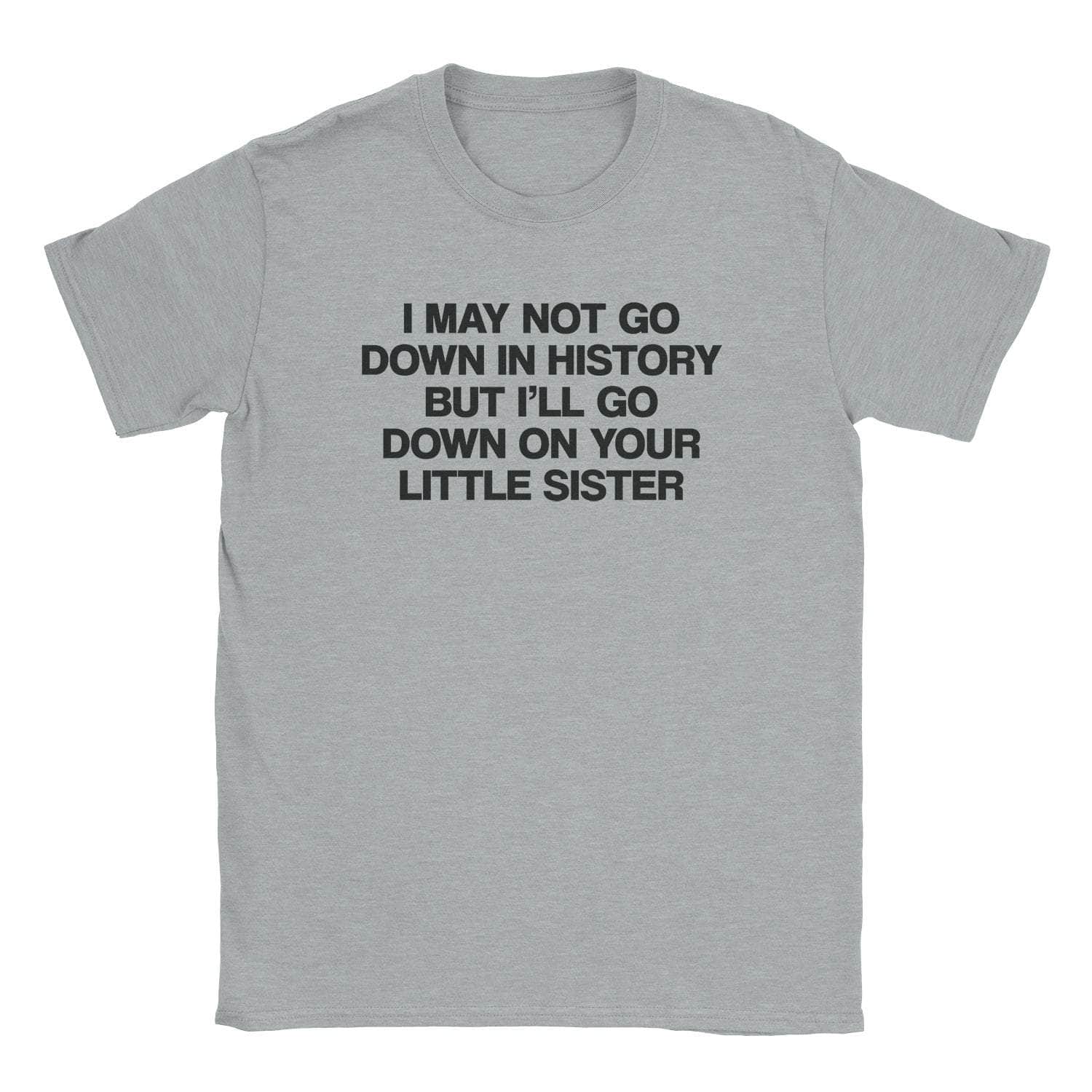 A-or-B-Tees T-Shirt Sport Grey / S Down On Sis T-Shirt