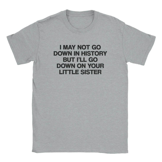 A-or-B-Tees T-Shirt Sport Grey / S Down On Sis T-Shirt