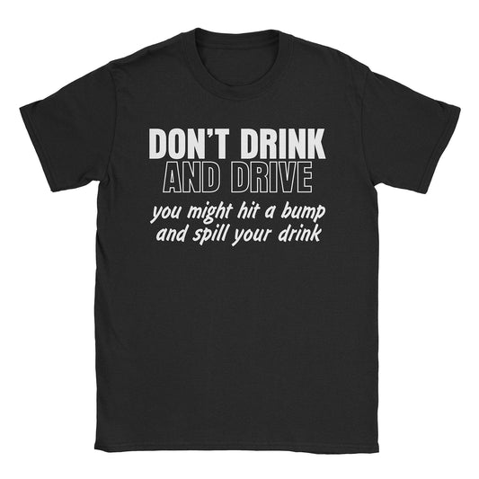 A-or-B-Tees T-Shirt Black / S Drink & Drive T-Shirt