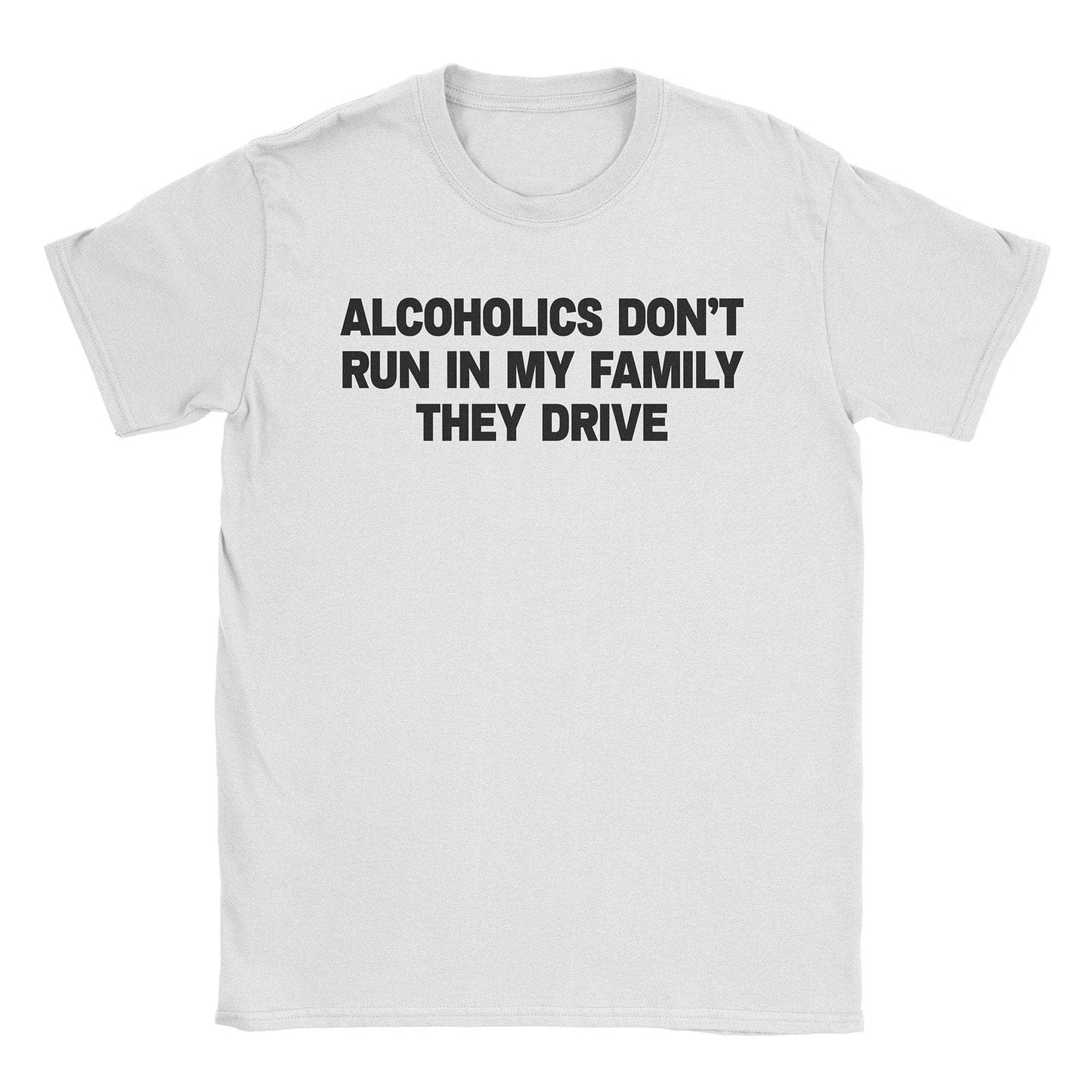 A-or-B-Tees T-Shirt White / S Drink & Drive T-Shirt