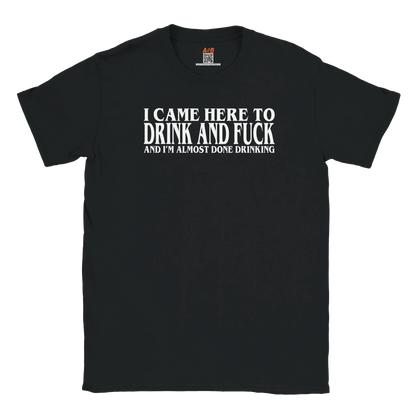 A-or-B-Tees T-Shirt Black / S Drink & F* T-Shirt