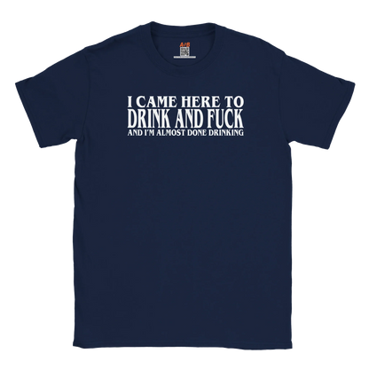 A-or-B-Tees T-Shirt Navy / S Drink & F* T-Shirt
