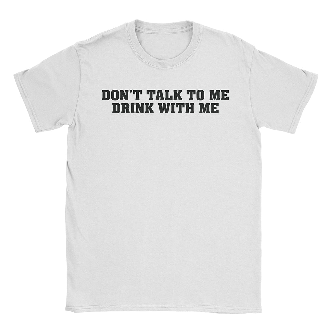 A-or-B-Tees T-Shirt White / S Drink T-Shirt