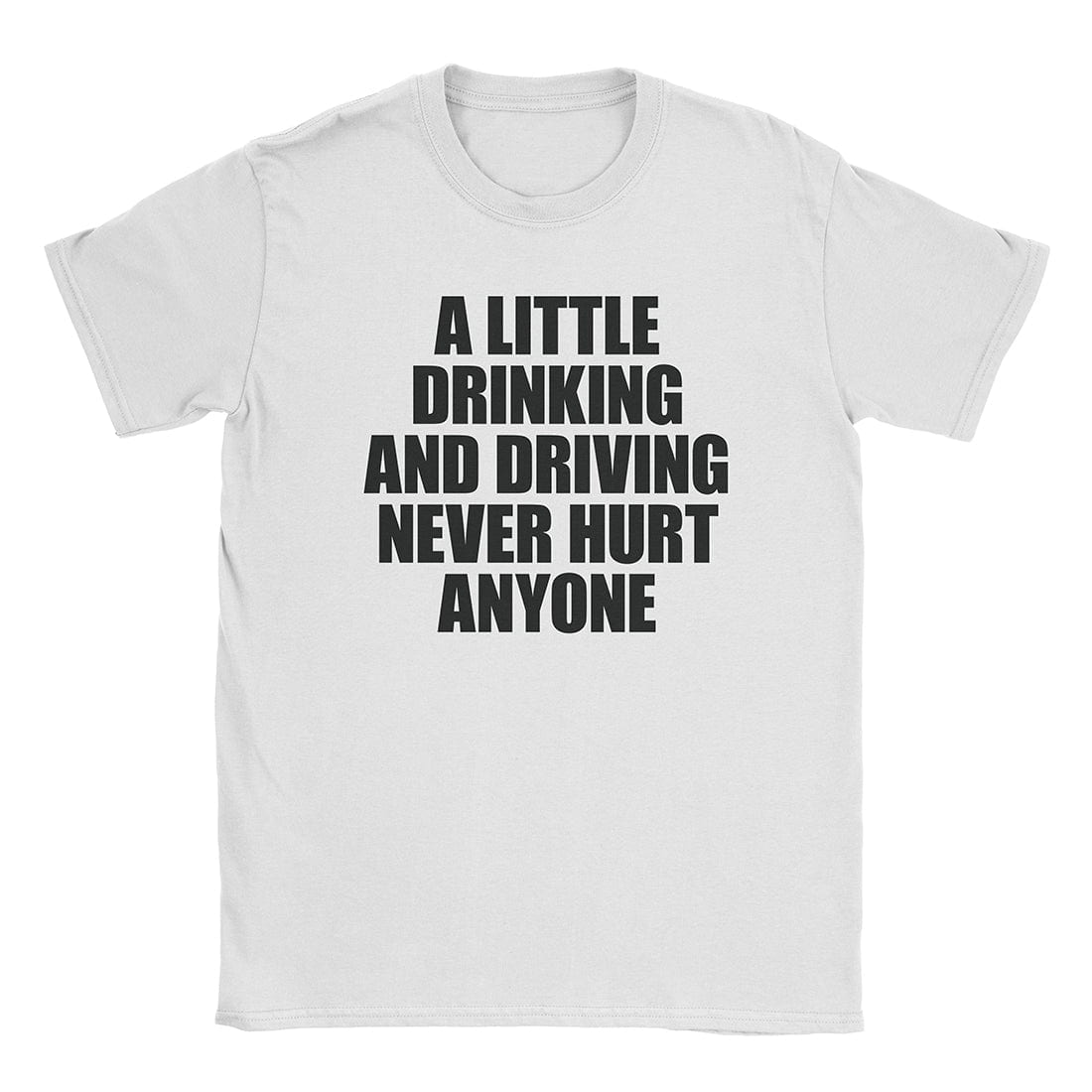 A-or-B-Tees T-Shirt White / S Drinking & Driving T-Shirt