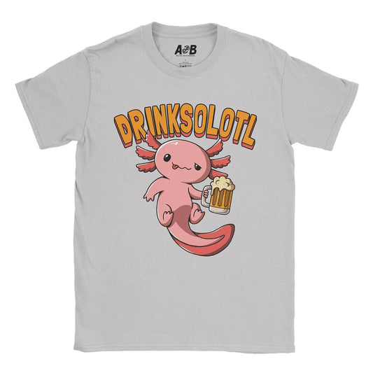A-or-B-Tees T-Shirt Ice Grey / S Drinksolotl T-Shirt