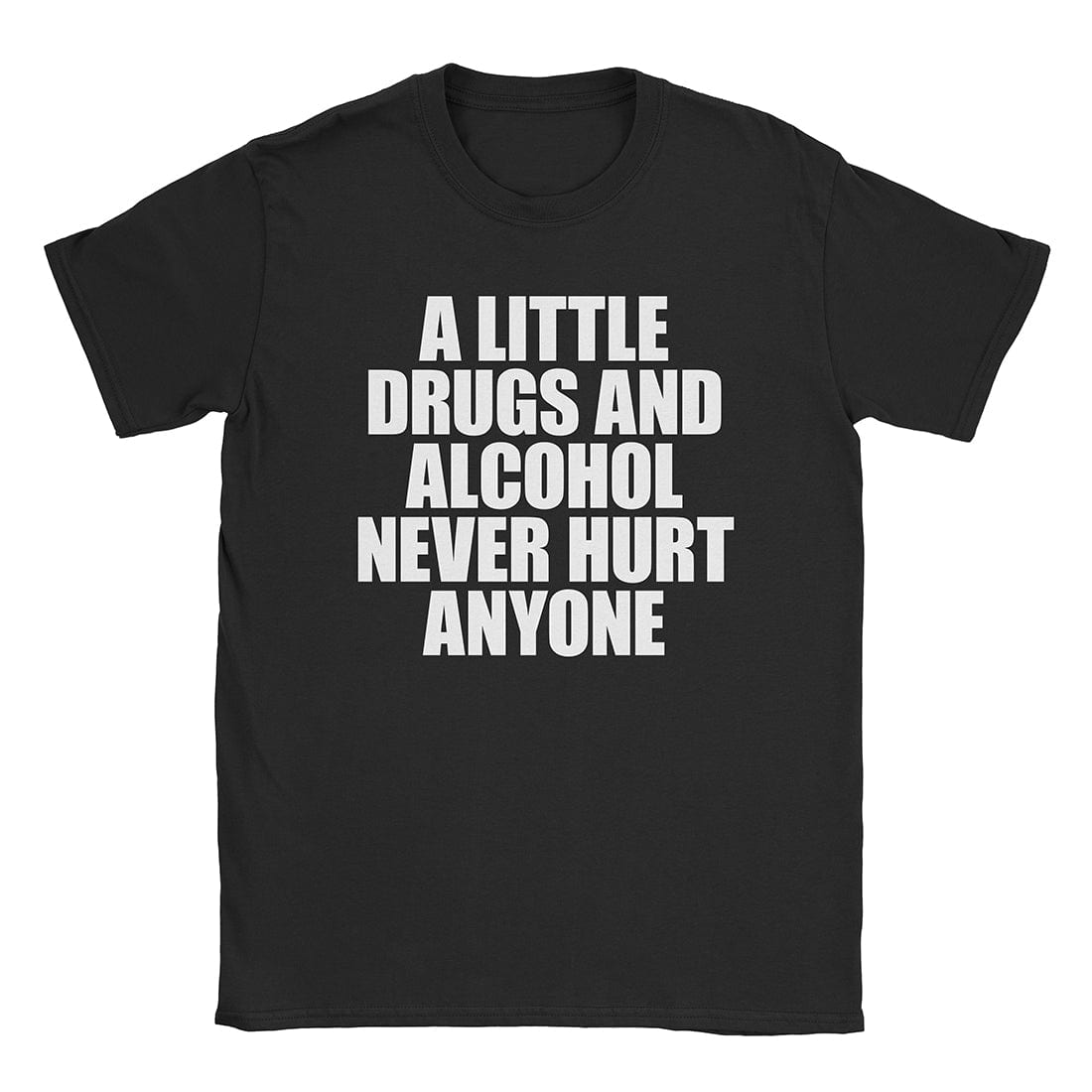 A-or-B-Tees T-Shirt Black / S Drugs & Alcohol T-Shirt