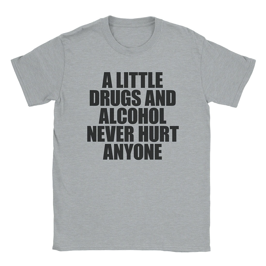 A-or-B-Tees T-Shirt Sport Grey / S Drugs & Alcohol T-Shirt