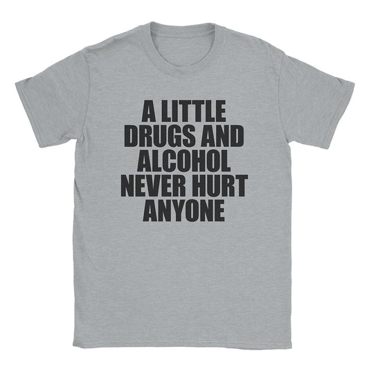 A-or-B-Tees T-Shirt Sport Grey / S Drugs & Alcohol T-Shirt