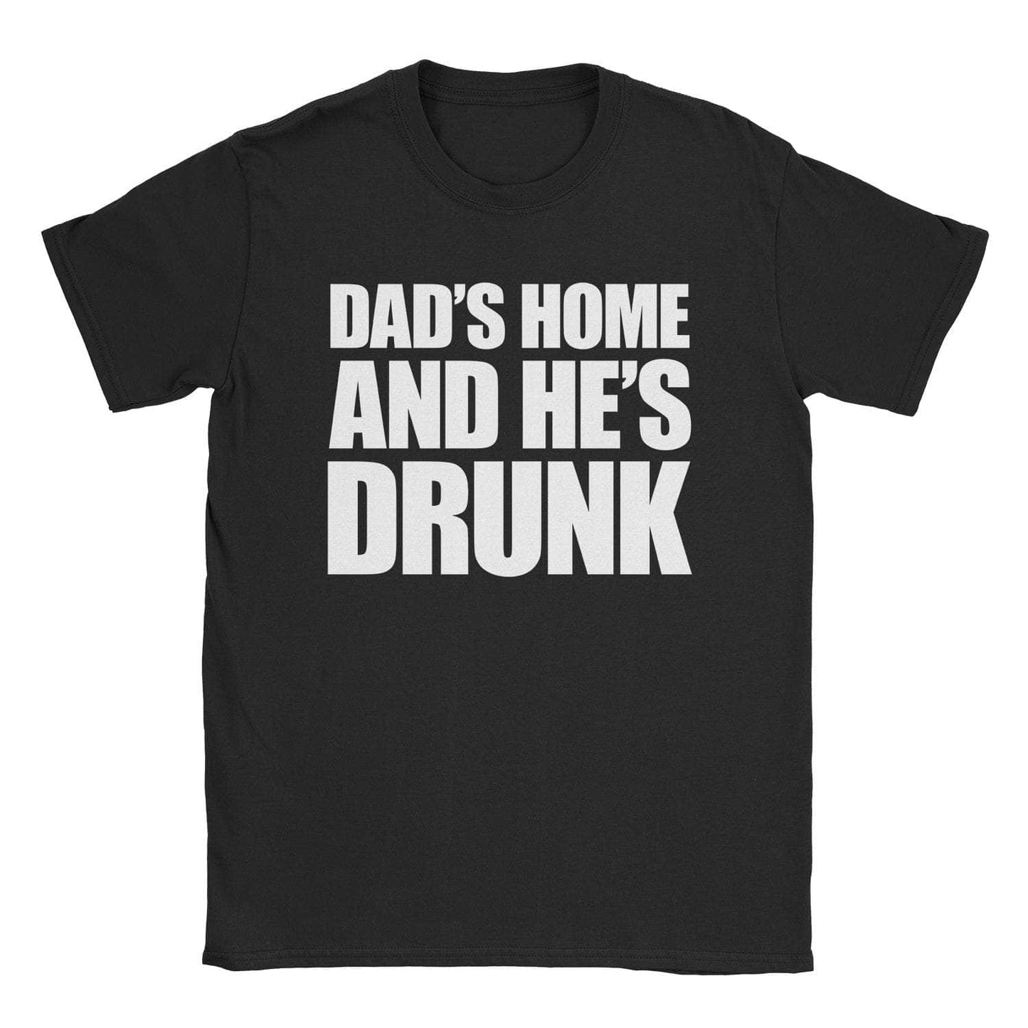 A-or-B-Tees T-Shirt Black / S Drunk Dad T-Shirt